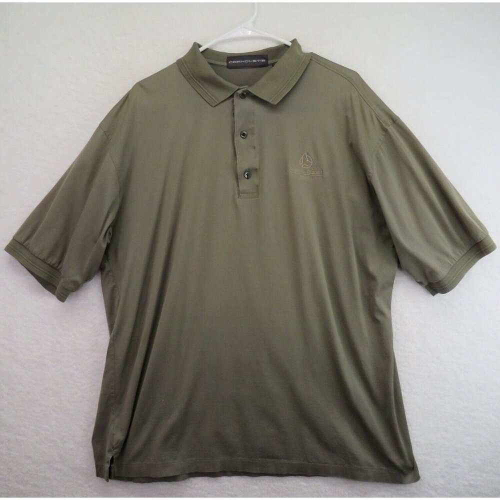 Carnoustie Shirt Mens Extra Large Green Makena Resort Maui‎ Golf Short Sleeve